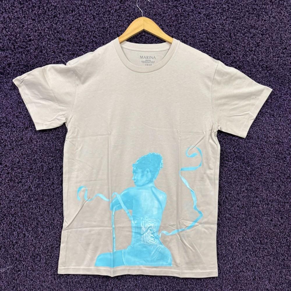 Marina Princess of Power Tour Ribbon TShirt Size Medium Unisex T-Shirt S
