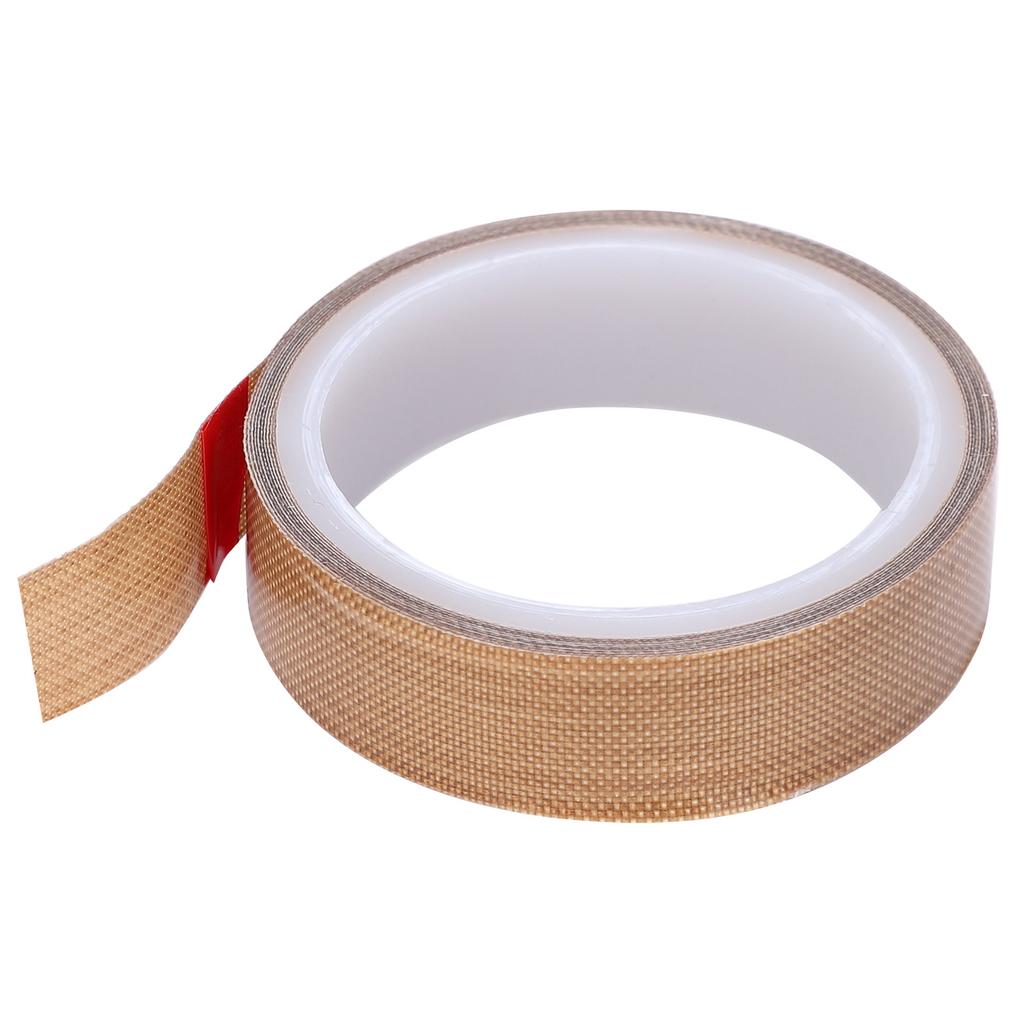 Heat Resistant Tape PTFE Material Adhesive Thermal Insulation Sealing Tape Roll for Sealer0.18mm x 13mm x 10m