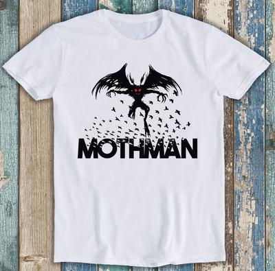 Mothman Seltsam Merkwürdig Ungewöhnlich Kryptid Kryptozoologie Lustiges Geschenk T-Shirt M1502