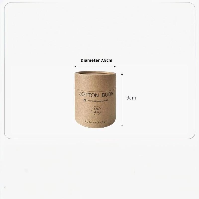 200Pcs/Box Wood Sticks Soft Cotton Buds Bamboo Baby Cotton Swab Cleaning Of Ears Tampons Cotonete Pampons Health Beauty