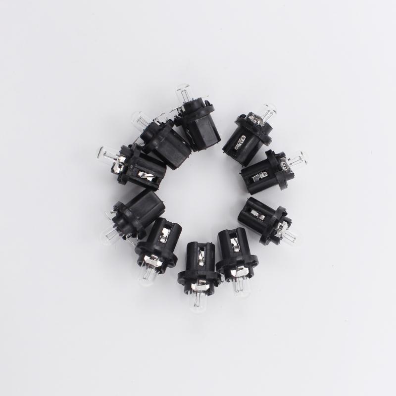 Car Dashboard PCB Instrument Panel Light Bulbs With Holder Base Socket Suitable For Enhancing Vehicle Performances 10pcs