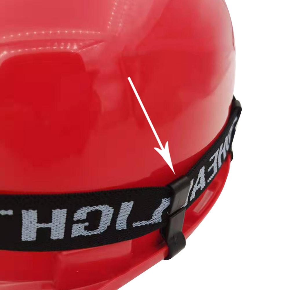 10pcs/Set Helmet Headlight Helmet Clips Easy Headlamp Hard Hat Safety Cap Hook Plastic Headlamp Mount Hooks