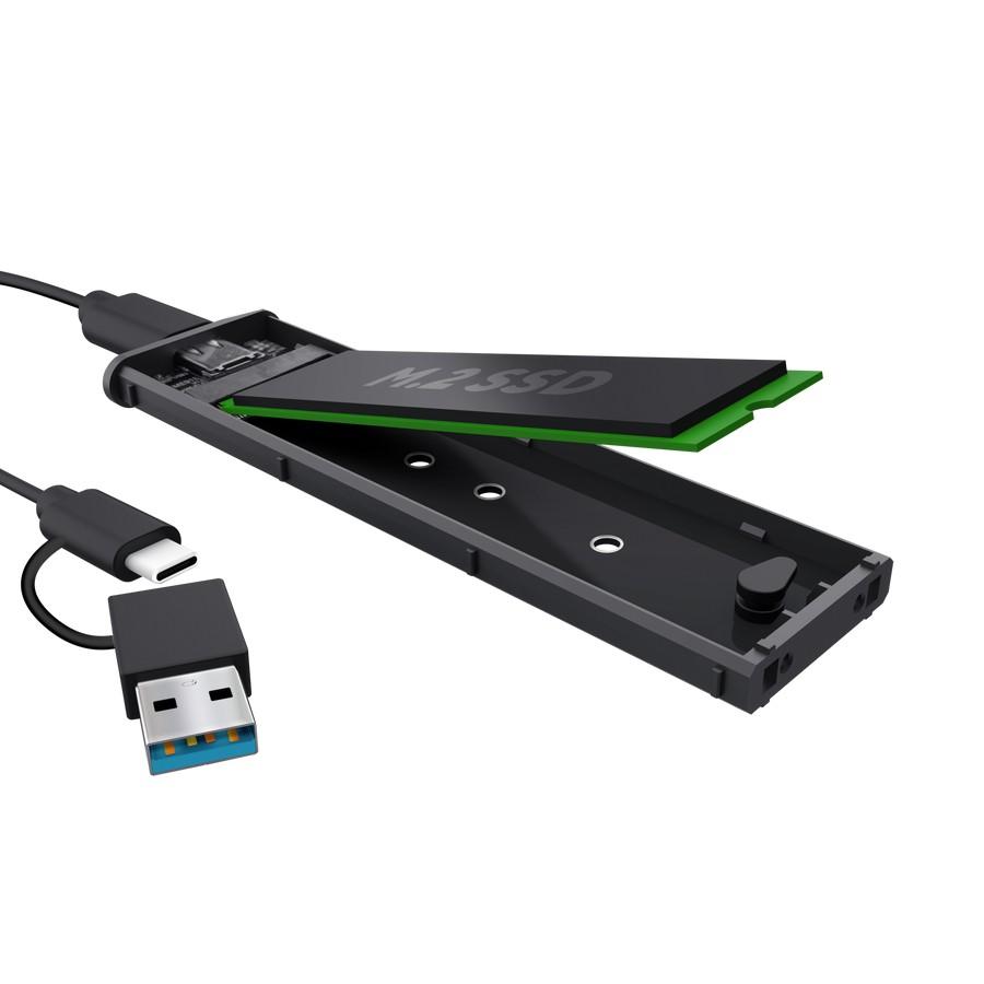 USB-C M.2 SSD-kabinet