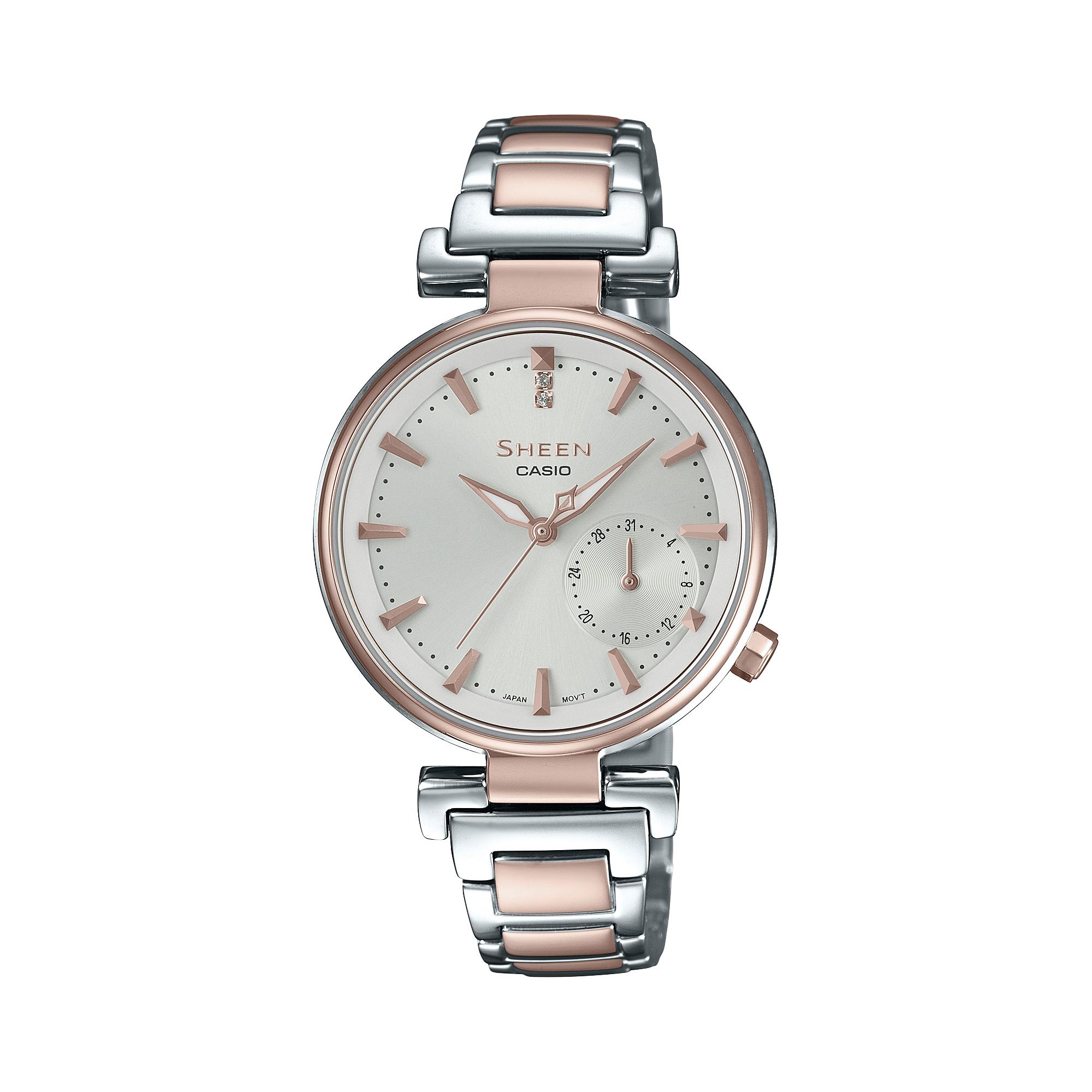 

Casio Sheen Women s Analog Quartz Watch SHE-3514SCG-7A