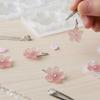 Professional Grade Transparent Nail Silicone Mold With Intricate Sakuras Detailing Manicure Mould For Creative Accessories