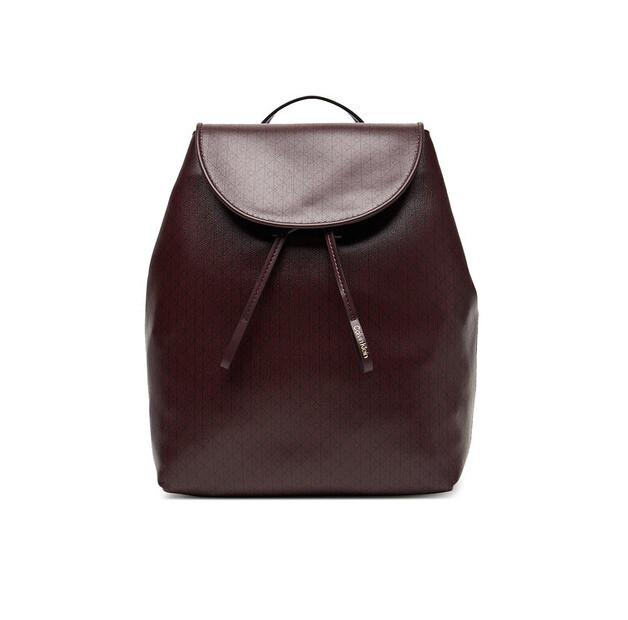 

Рюкзак Calvin Klein Emblem Aop Flap Backpack LV04F3271G бордовый