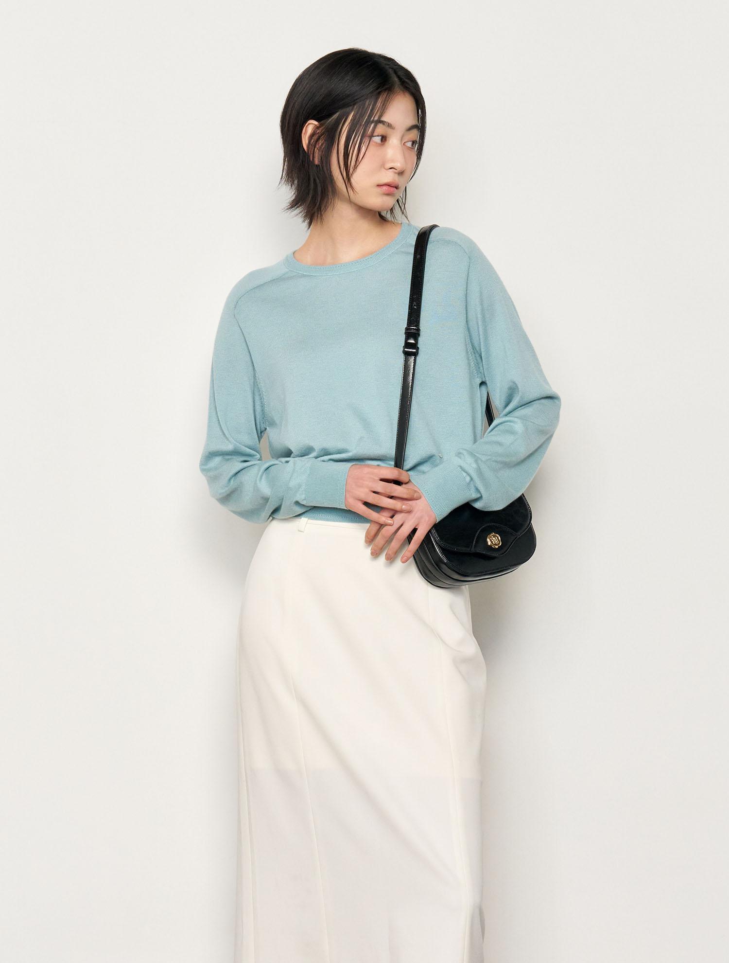 General Idea Signature Crewneck Pullover [Mint] / Wbe1L05521 Mint/S