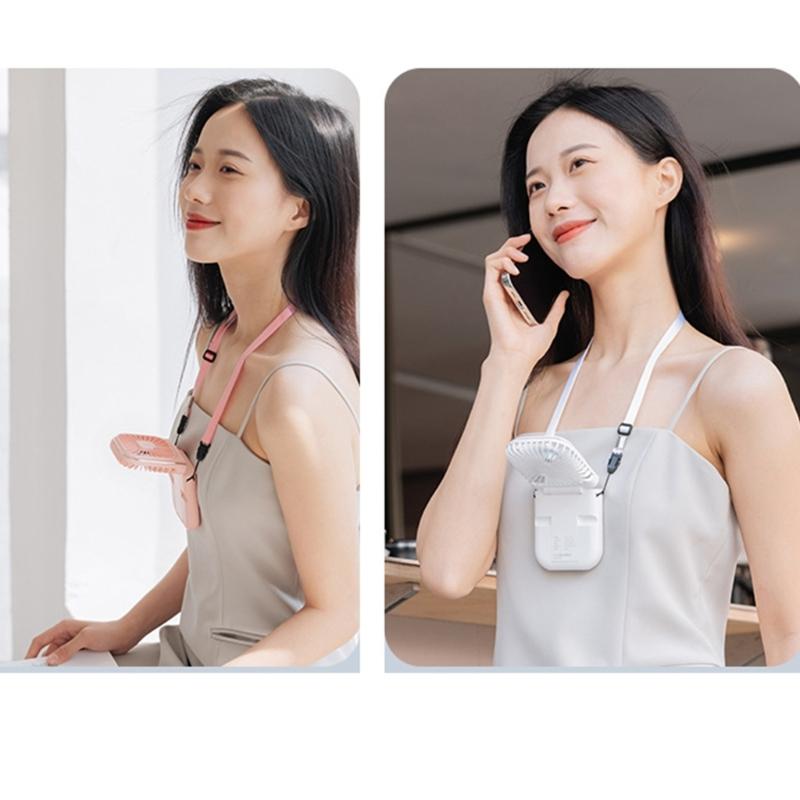 Mini Portable Hand-held Fan Charging Portable Fans Electric Fan Summer Cooling Fans Plastic Material for Outdoor Indoor