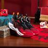 Anta Kinder Rundkopf-Knopf Bequem Vielseitig Stoßdämpfend Verschleißfest Niedrig geschnitten Kinder Basketballschuhe Kinder basketballschuhe A312419904-5