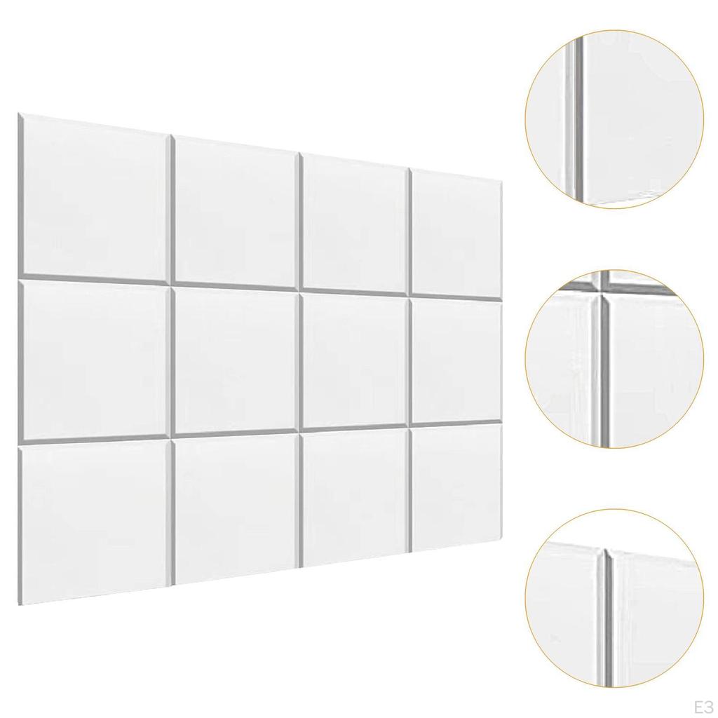 12 stück Akustische Panels Behandlung Panel Schalldichte Sound Absorbieren für Home