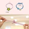 5 Pcs/set Cartoon Animals Flower Children Elastic Hair Rubber Bands Accessories For Girls Kids Scrunchies Tie Hair Rope Holder