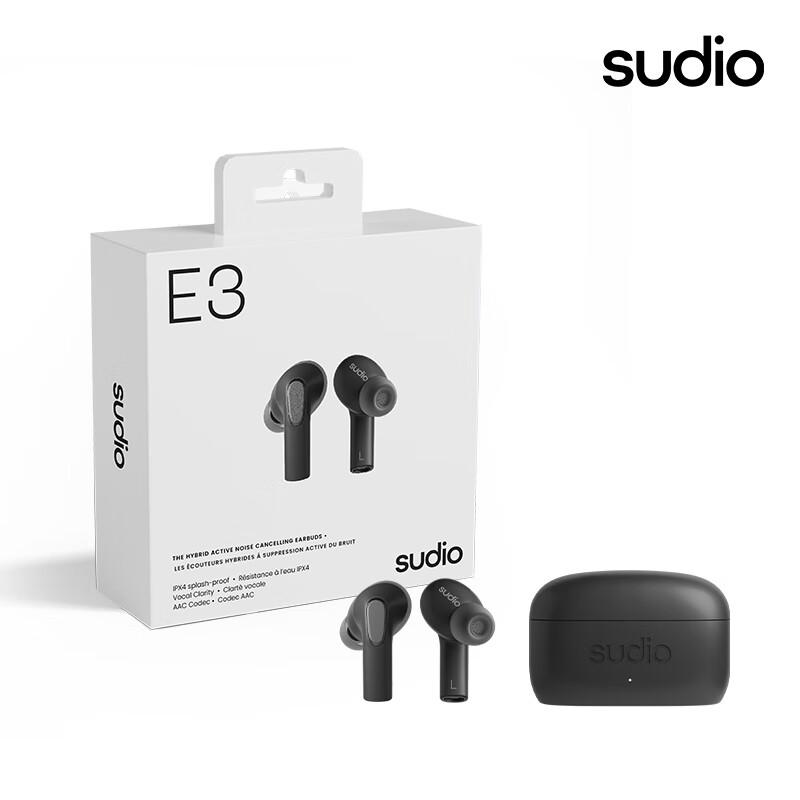 

SUDIO E3 Active Noise Cancelling True Wireless Earbuds