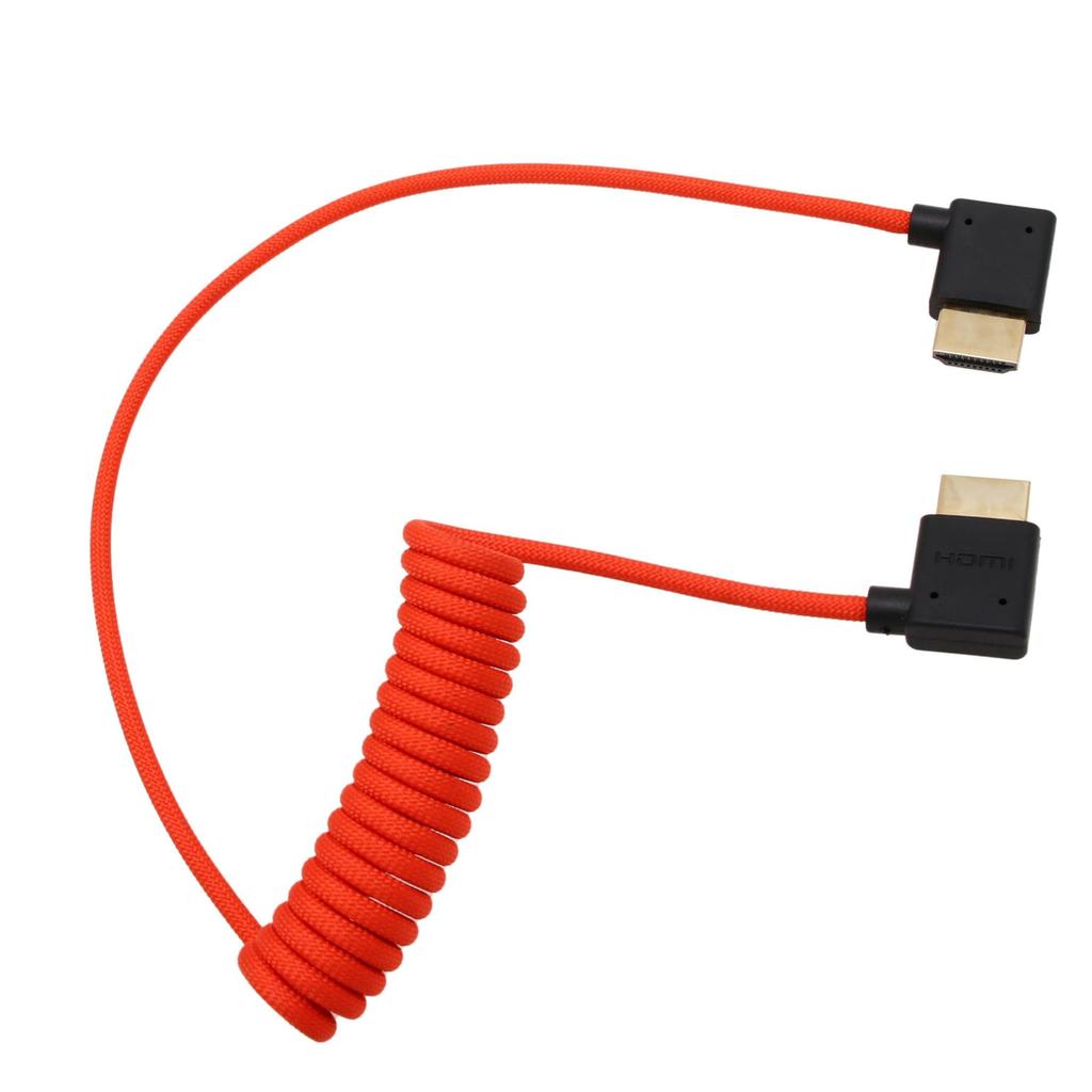 HangTon HDMI 8K 4K 60p Cable for ATOMOS Ninja SmallHD Cine Sony Canon Z8 Type A HDMI Braided 50cm Inferno, Portkeys, Ultra, Indie, A7M4, A7SIII, C300,