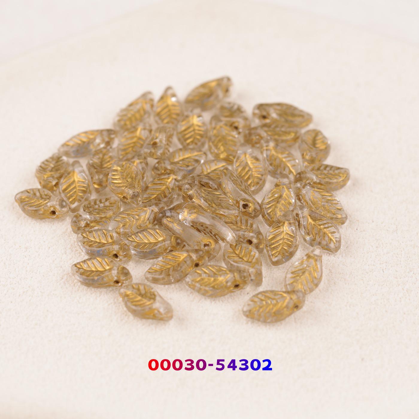 Czech Glass Laurel Leaf Beads 6/12mm – Versatile DIY Beading Accessories Small Pack (about 300 beads)