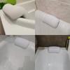 With Suction Cups Easy To Clean SPA Bath Pillow Bathroom Accessories Bathtub Headrest Non-slip Soft