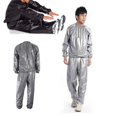 sweat suit working out