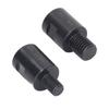 2PCS Thread Drill Bit Converters M10 to M14 and M10 to M14 Thread Shaft Converter Tool for Hole Opener Angle Grinder