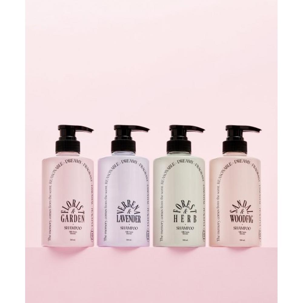 Odid Shampoo Intensivo Proteine del Latte Verbena Lavanda 500ml + [regalo] Bustina Shampoo 6ml 4 Tipi