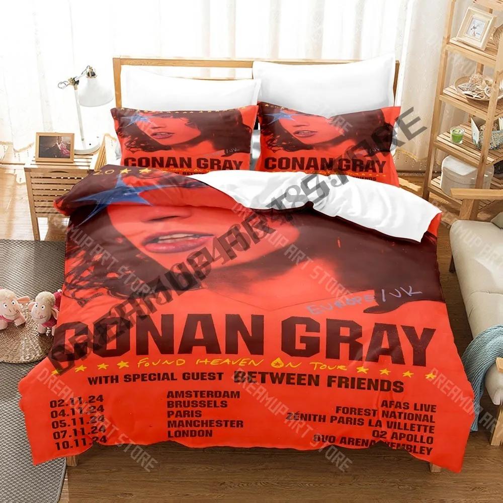 3D Print Conan Gray Found Heaven Bedding Set Single Twin Full Queen King Size Bed Set Adult Kid Bedroom Duvetcover Sets