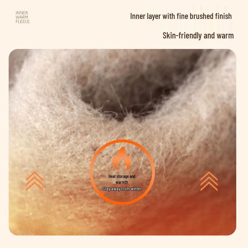 Xihong Winter Checkered Knitted Gloves