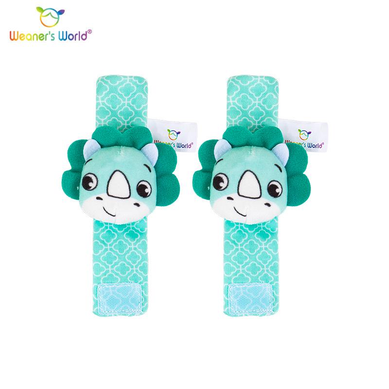 Newborn Baby Rattle Wristband and Socks Set, Educational Toy for 0-2 Years