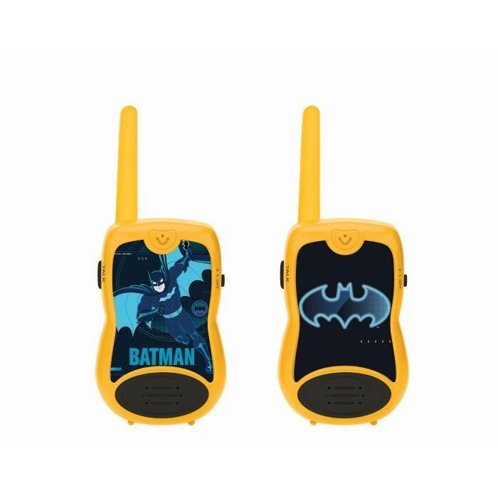 Talkies-walkies batman - lexibook - portée 200m - enfant - garantie 2 ans