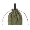 Post General Eco Packable Parachute Nylon Wolf Shopping Drawstring [POST GENERAL] Bag, Bag, Brown, Bag,