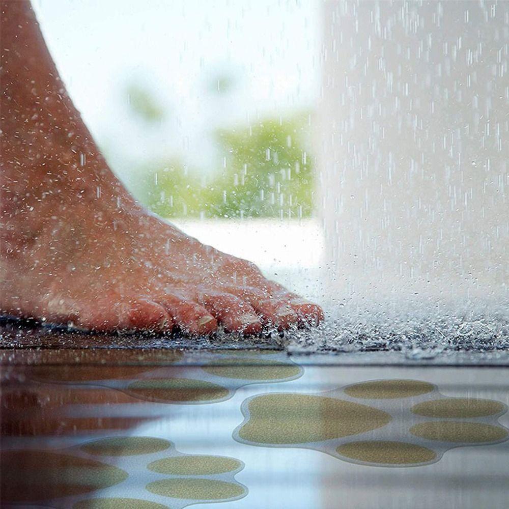 PEVA Non Slip Bathtub Pasters 3.99*3.93 Inch Waterproof and Non-slip Paster  Stairs