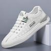 Fashion Summer Fashion Hollow Platform Men's Sneakers Designer Soft Sole Casual Man Board Shoes Fashion Lightweight Leather Male Shoes