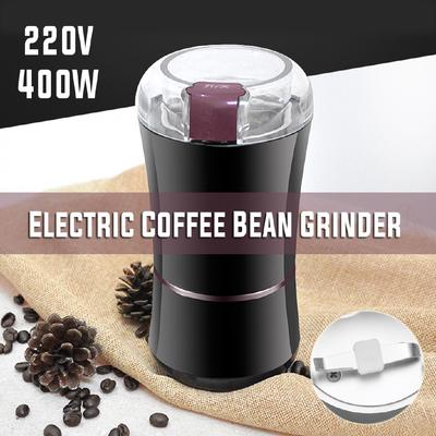 Powerful 220V 400W Electric Coffee Grinder Machine Bean Blenders For Home Kitchen Office Home Use Coffee Maker/Spices