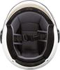 Marushin Motorcycle Helmet White Free Size Semi-Jet M-520 (57~~60cm)