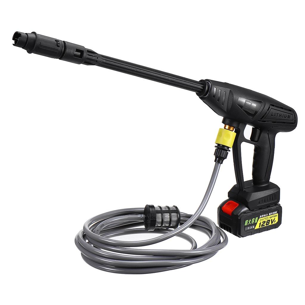 300W 2000mAh Cordless High Pressure Car Washer Electric Car Wash Cleaner Parkside Water Guns with 2 Battery
