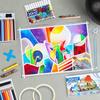 Doms Art Strokes Kit | Perfect Value Pack | Kit for Creative Minds | Gifting Range for Kids | Combination of 10 Statione