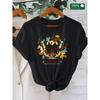 European Size Butterfly HELLO AUTUMN Home, Leisure, Fashion, Versatile, Commuting, S,  Versatile, Comfortable S Heavyweight Pure T-shirt