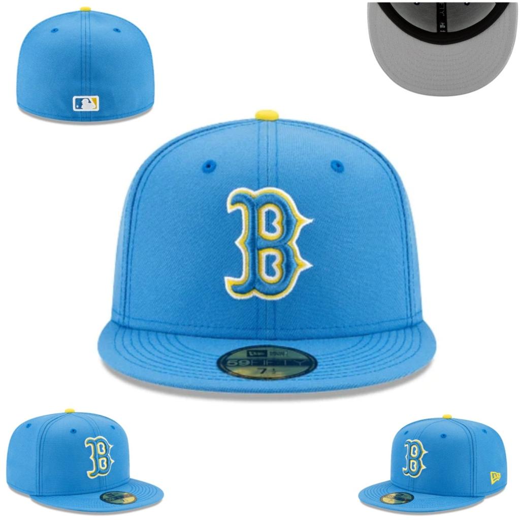 Boston Red Sox, Klasyczny, Rozmiar Czapki, Czapka Zamknięta, Czapka Baseballowa, Kapelusz Przeciwsłoneczny, Haftowana Czapka
