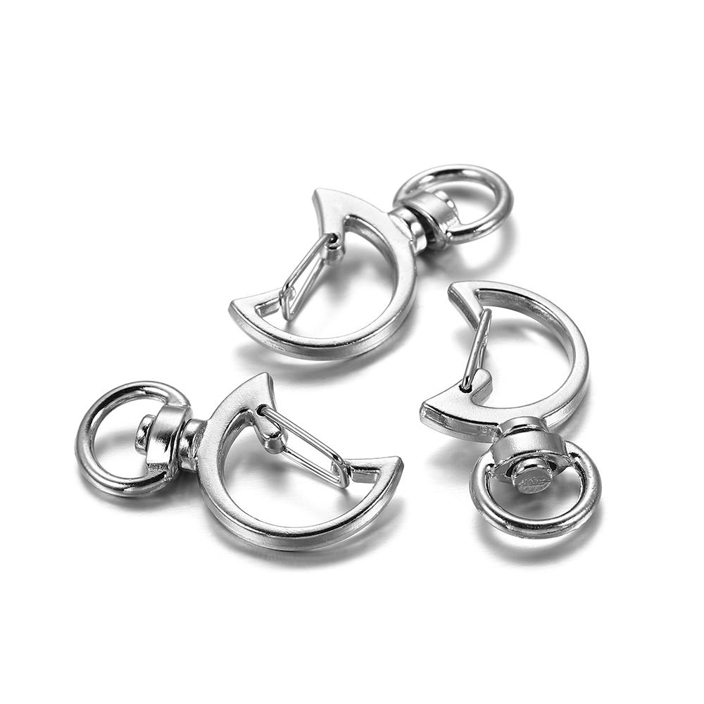 10pcs Cat Heart Snap Hook Trigger Clips Buckles for Keychain Lobster Lobster Clasp Hooks for Key Ring Clasp Jewelry Accessories