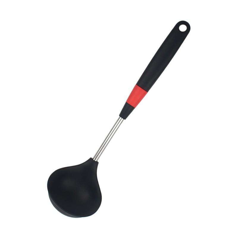 Silicone Spatula Set: Frying, Soup, Rice, Noodle Strainer, Hot Pot, Cooking Tools