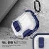 for AirPods Pro 3 Earphone Case (2026 New) with Phone Stand & Cleaner Kit Case Cover Accessories for AirPods Pro 3 with Keychain