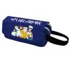 Anime Jujutsu Kaisen Pencil Case Double Zipper Large Capacity Canvas Stationery Organizer Students