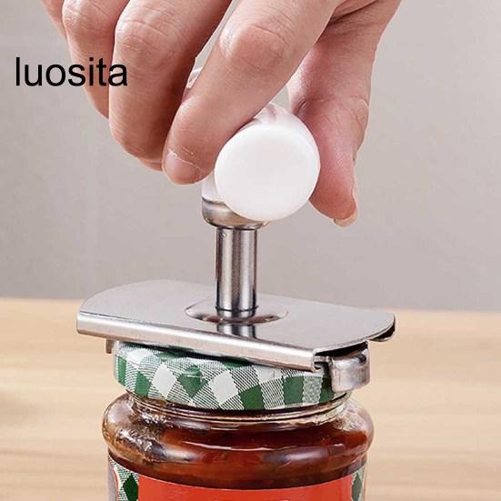 Otvírák na konzervy, Pohodlná ergonomická rukojeť, Nastavitelný kuchyňský manuální otvírák na víčka plechovek s rybami, Nástroj na vaření, Kuchyňský pomocník