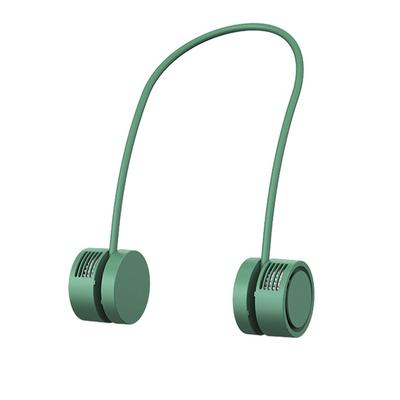 Tragbarer Nackenventilator Mini USB-Aufladung Freihändig Klingenloser Hängender Nackenventilator mit Aromatherapie