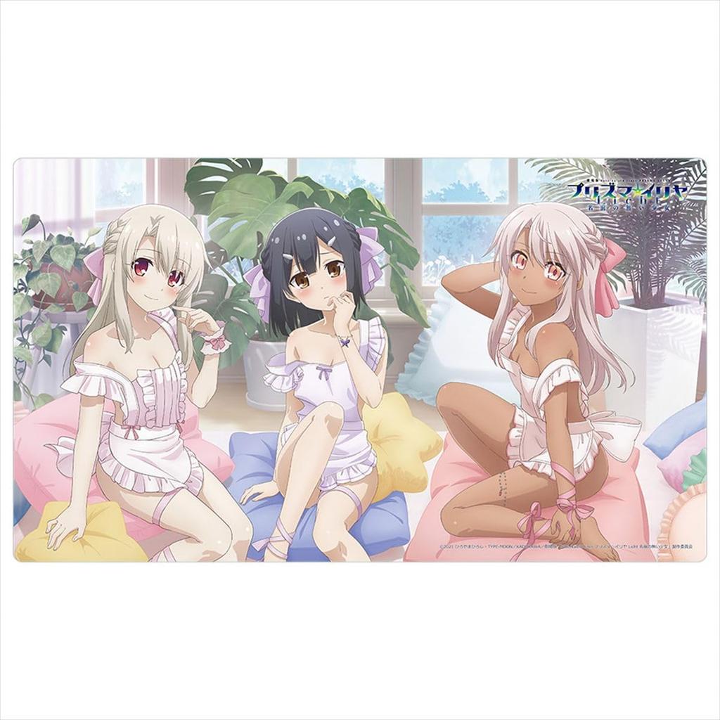 Theatrical Film Liner Licht The Girl Without a Original Illustration Rubber Mat Miyu Chloe 60cm X 35cm X 2mm Polyester Key-th "Fate/kaleid