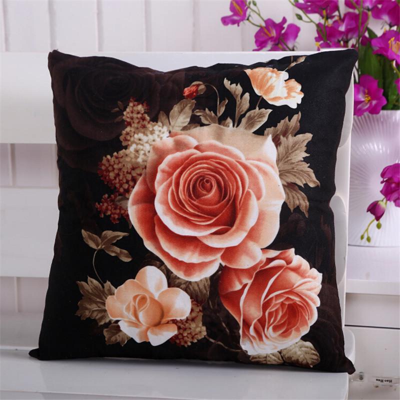 

45x45cm Classic Geometric Printed Throw Pillowcase Home Sofa Chair Seat Cushion Cover Autumn Decoration 45x45cm