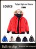 2025 Canada Goose High-Style Bomber Jacket: Short, Thickened Down Coat for Men & Women