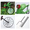 Frogs Bike Sculptures Fast delivery Handmade Metal Wind Spinner with Frogs