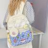 The New Schoolbag Is High-value, Fresh, Sweet and Cute Backpack, Lightweight and Large-capacity Backpack for Junior High School Students.