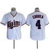 Baseball Jersey Twins 4 Correa Fan Edition Team Sports Uniform Adult Unisex