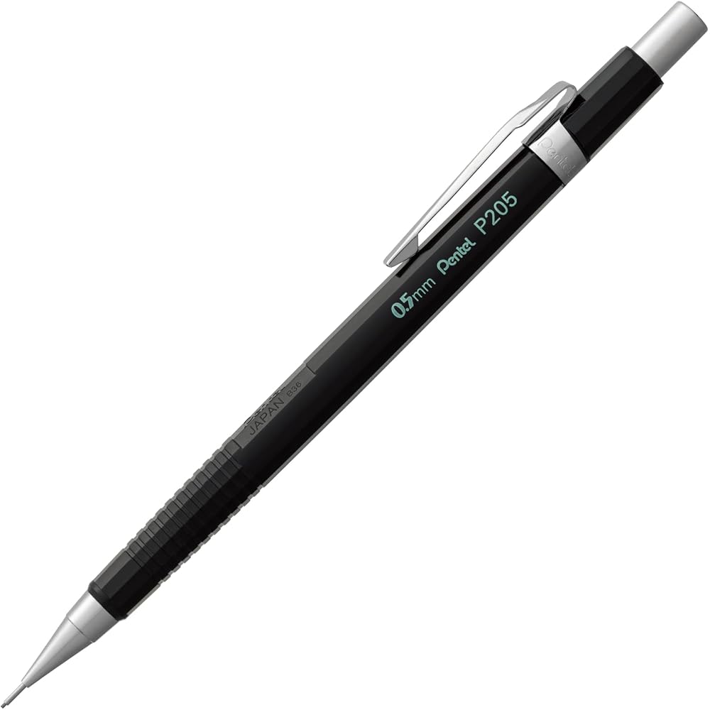 Pentel Mechanical Pencil Neoclassical Classical Black 0.5mm Limited P205-AL6