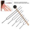 128Hz256Hz512Hz1024Hz2048HZ Aluminum Alloy Tuning Fork Sound Healing Therapy Tool Set