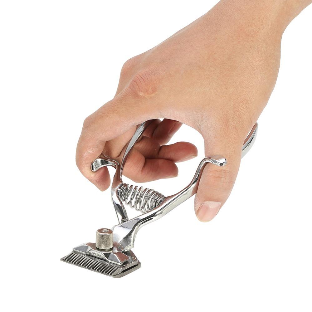 

Low Noise Manual Hair Clipper Hand Push Hand Clipper For Travel Hair Removal Trimmer Home Haircuts